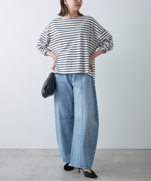 「Drawing Numbers」 長袖カットソー 38 ホワイト レディース_画像3