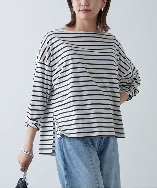 「Drawing Numbers」 長袖カットソー 38 ホワイト レディース_画像6