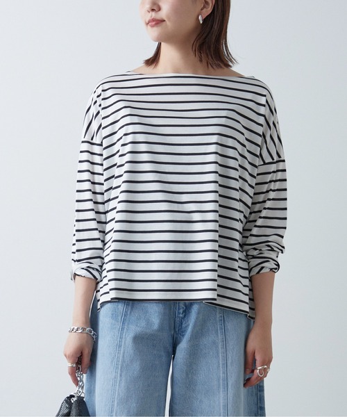 「Drawing Numbers」 長袖カットソー 38 ホワイト レディース_画像7