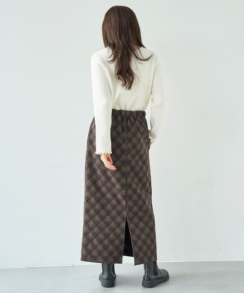「mil」 スカート X-SMALL ネイビー レディース_画像5