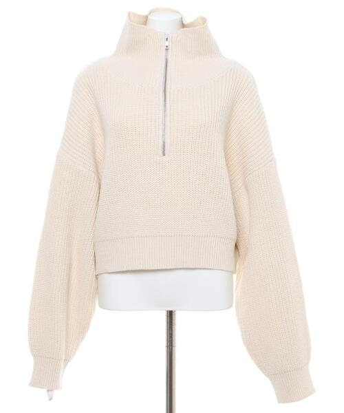 「INGNI」 長袖ニット M ブルー レディース_画像6