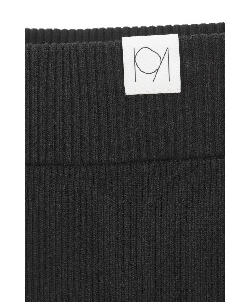 MANOF（マノフ） レギンス スパッツ LOGO RIB KNIT LEGGINS レディース