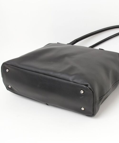 「SHIPS Colors」 トートバッグ ONE SIZE ブラック メンズ_画像3