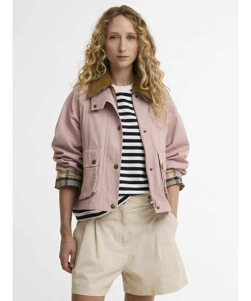 Barbour ベージュ カジュアルアウター Curensology(カレンソロジー)｜〈Barbour〉Curensology Exclusive