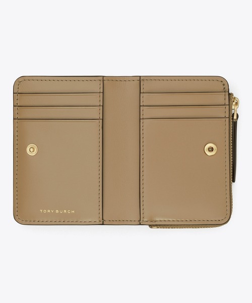 0034 TORY BURCH 総柄 ラウンドファスナー TTロゴ 折り財布 TORY BURCH（トリーバーチ） 並行輸入 長財布(ラウンドファスナー