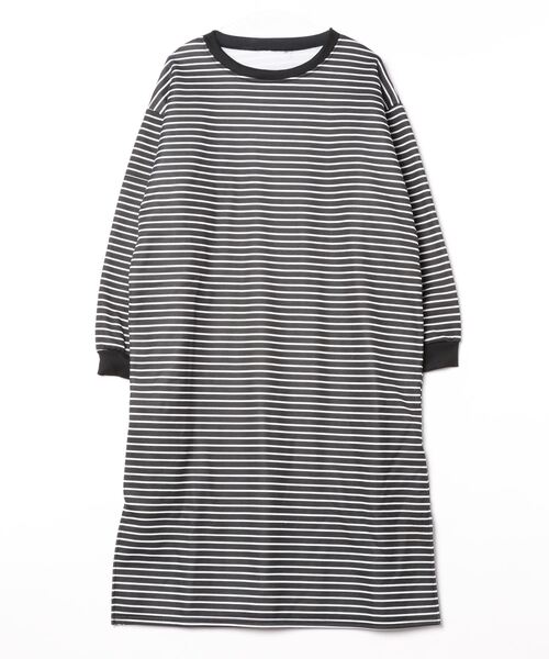 「Per sist ence」 長袖ワンピース FREE ブラック レディース_画像3