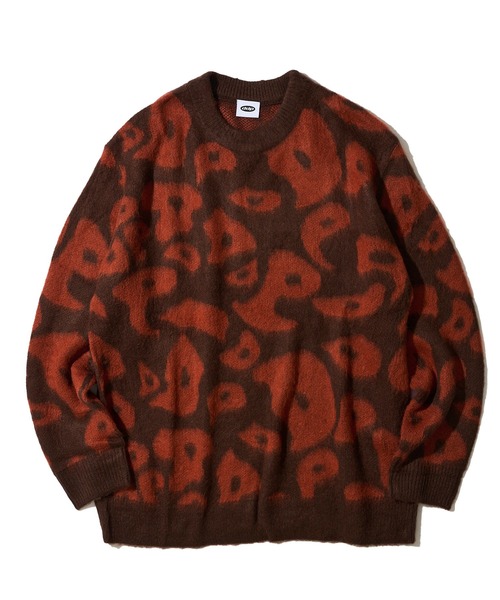 「ddp」 長袖ニット MEDIUM ブラウン メンズ_画像8