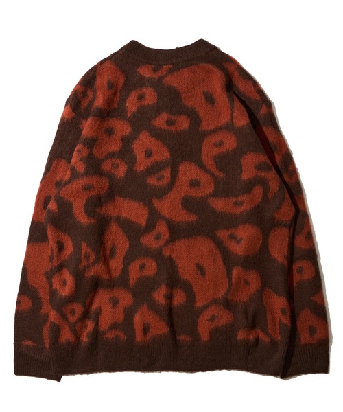 「ddp」 長袖ニット MEDIUM ブラウン メンズ_画像9