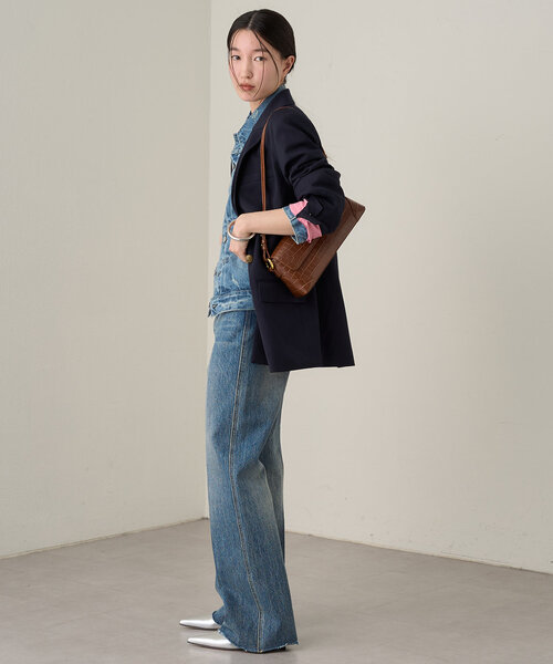 LOUNGEDRESS/ラウンジドレス【20周年限定】ルーズデニムパンツ LOUNGEDRESS（ラウンジドレス）の「【20周年限定】ルーズデニムパンツ