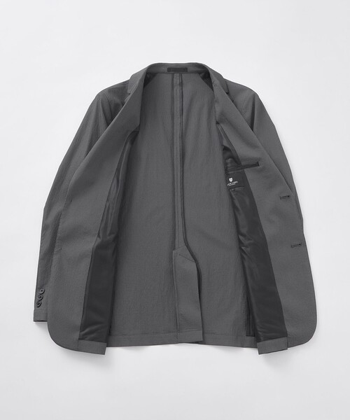 【美品】ブラックレーベルクレストブリッジ テーラードジャケット シアサッカー BLACK LABEL CRESTBRIDGE（ブラックレーベル クレストブリッジ