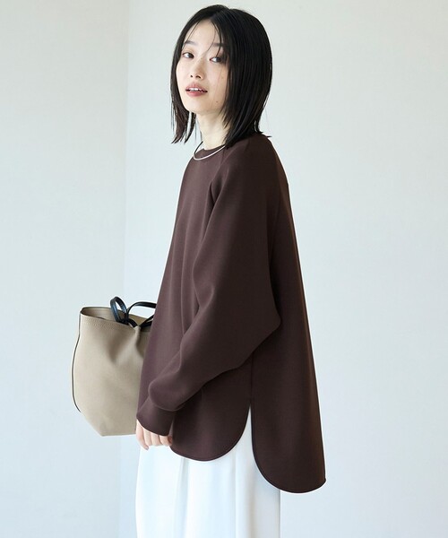 「UNFILO」 長袖カットソー SMALL ピンク レディース_画像5