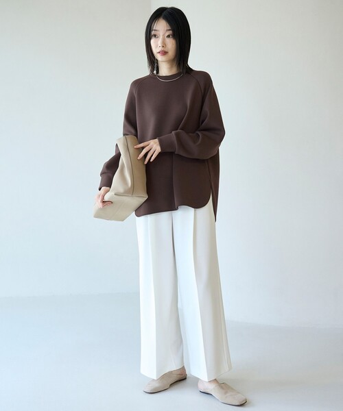 「UNFILO」 長袖カットソー SMALL ピンク レディース_画像9