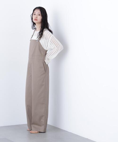CRESCENT　ハーフノート　オーバーオール　サロペット　オールインワン N.Natural Beauty Basic（エヌ ナチュラルビューティーベーシック