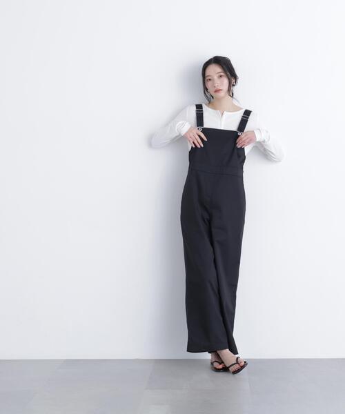 CRESCENT　ハーフノート　オーバーオール　サロペット　オールインワン N.Natural Beauty Basic（エヌ ナチュラルビューティーベーシック