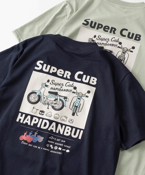 sanrio（サンリオ） tシャツ 半袖 「71」「HONDA/ホンダ」×「Sanrio