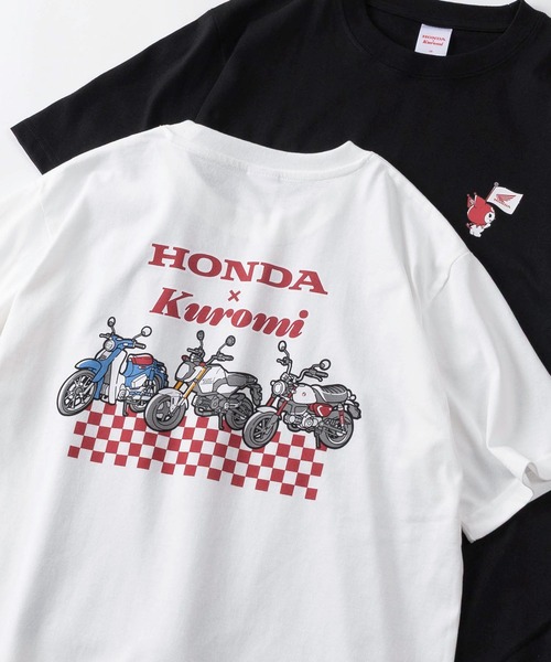 sanrio（サンリオ） tシャツ 半袖 「71」「HONDA/ホンダ」×「Sanrio