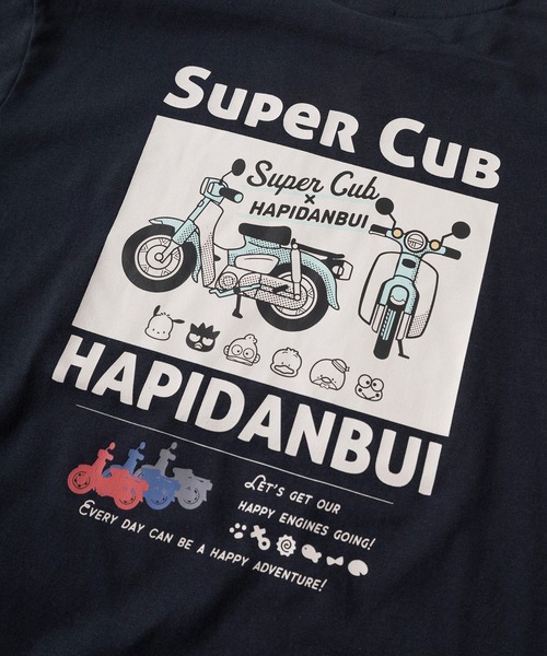 sanrio（サンリオ） tシャツ 半袖 「71」「HONDA/ホンダ」×「Sanrio