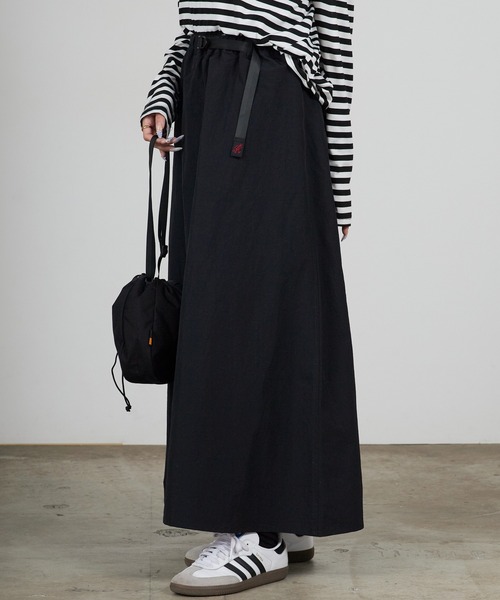 美品　MSGM 通販【ニッセン】 marun 大きいサイズ＞ミディ丈ハイウエストスカート ロングスカート スカート