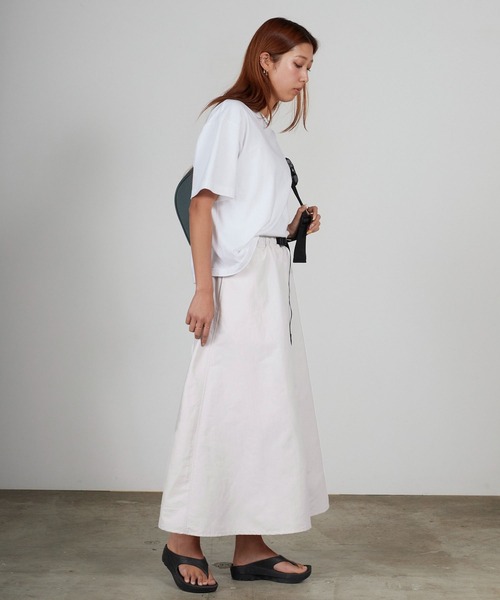 Gramicci（グラミチ） ロング スカート 夏 NYLON FLARE SKIRT ロング