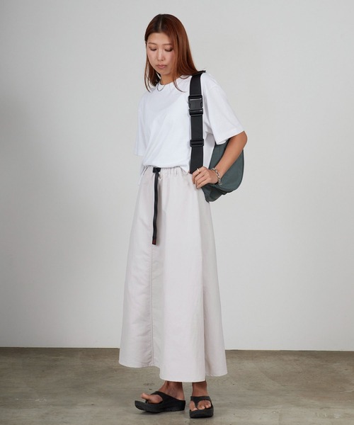 Gramicci（グラミチ） ロング スカート 夏 NYLON FLARE SKIRT ロング