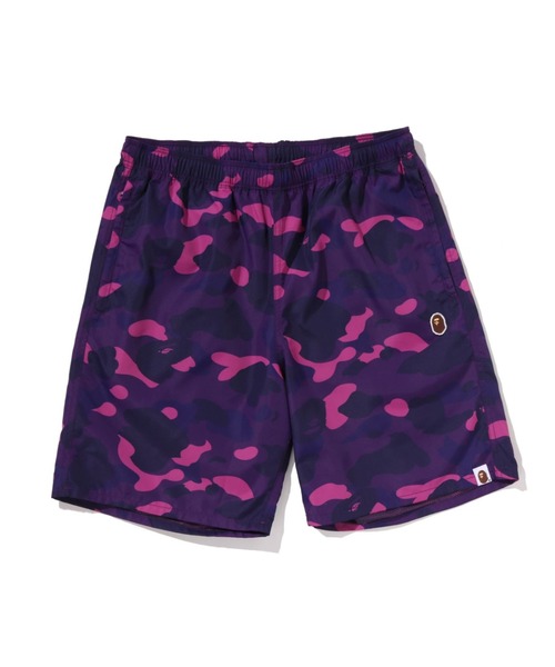 パンツ COLOR CAMO APE HEAD ONE POINT BEACH SHORTS メンズの画像