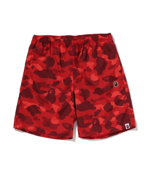 パンツ COLOR CAMO APE HEAD ONE POINT BEACH SHORTS メンズの画像
