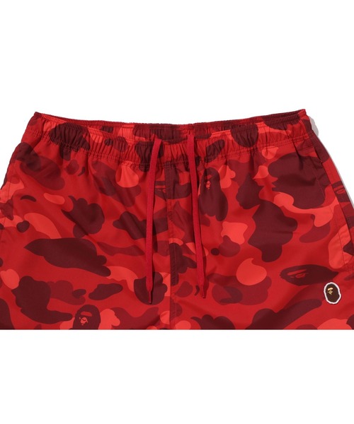 パンツ COLOR CAMO APE HEAD ONE POINT BEACH SHORTS メンズの画像