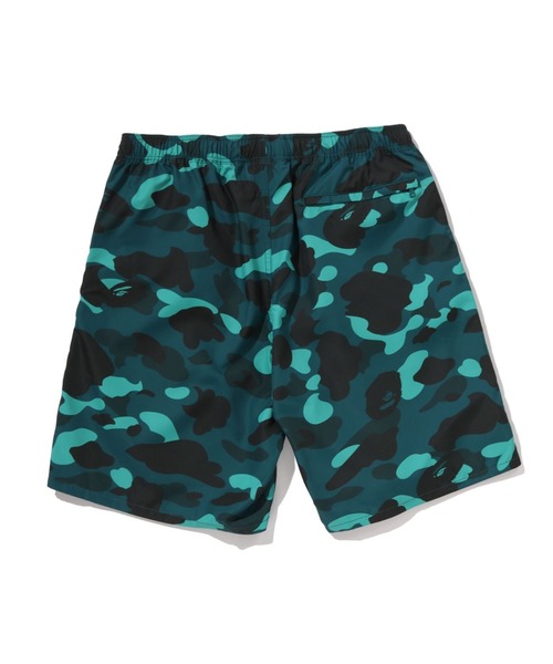 パンツ COLOR CAMO APE HEAD ONE POINT BEACH SHORTS メンズの画像