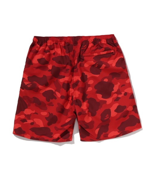 パンツ COLOR CAMO APE HEAD ONE POINT BEACH SHORTS メンズの画像