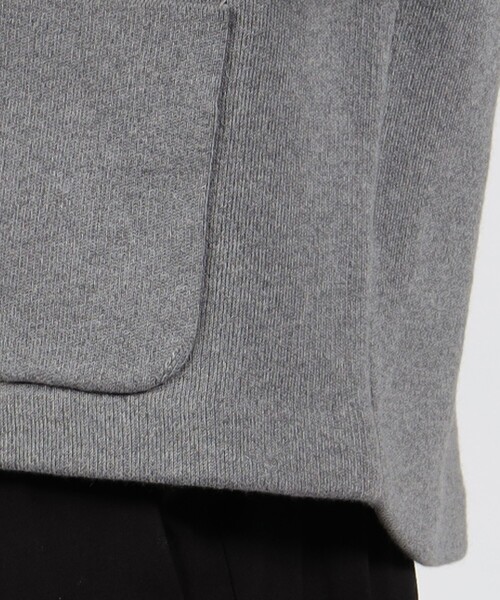 「CABaN」 ニットカーディガン S ダークブラウン メンズの画像