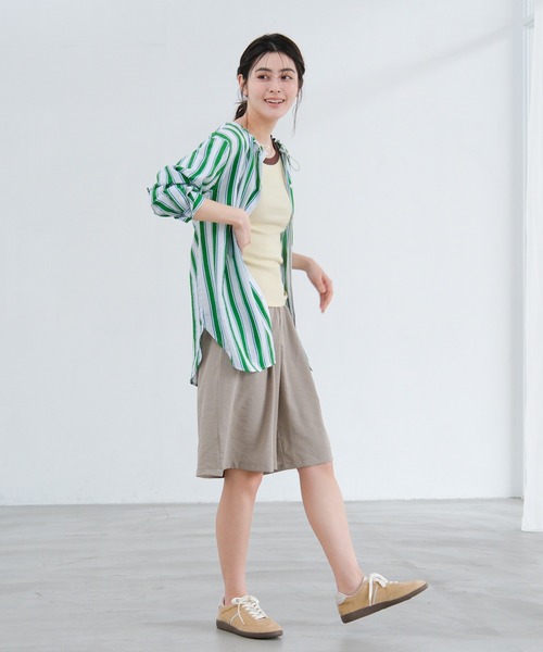 charol シアーブラウス natural couture｜シャーリングセミシアーブラウス | Rakuten Fashion