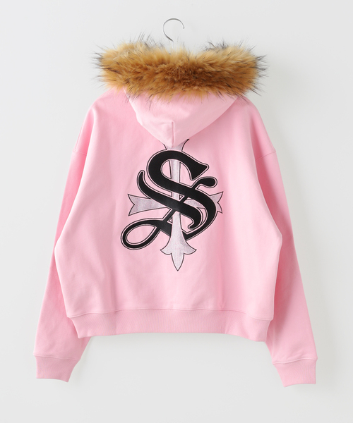 SUPPLIER（サプライヤー） パーカー Fur Cross Zip Hoodie メンズ