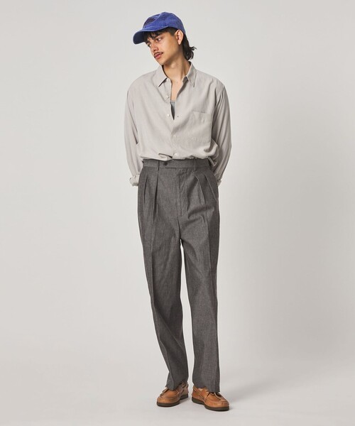 STEVEN ALAN（スティーブンアラン） スラックス デニムシャンブレー