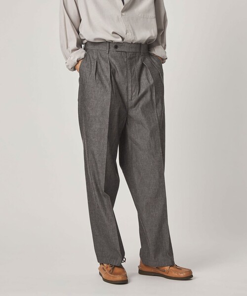 STEVEN ALAN(スティーブンアラン) スラックス デニムシャンブレー STEVEN ALAN(スティーブンアラン) スラックス デニムシャンブレー