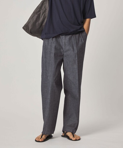 STEVEN ALAN（スティーブンアラン） スラックス デニムシャンブレー