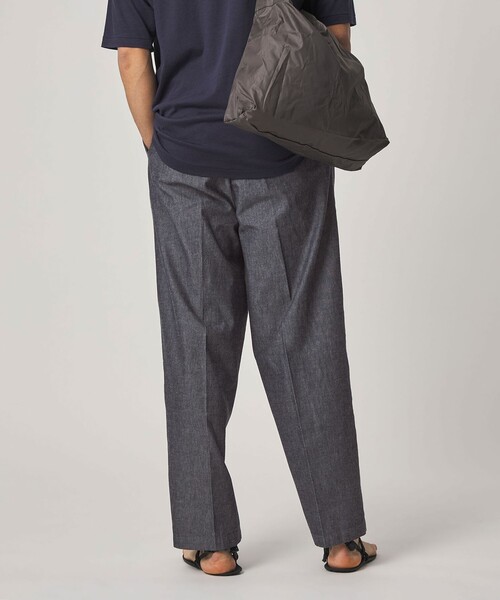 Steven Alan ブラッシュドコットン インツープリーツ トラウザーズ Steven Alan（スティーブンアラン）の「＜Steven Alan＞ ブラッシュド