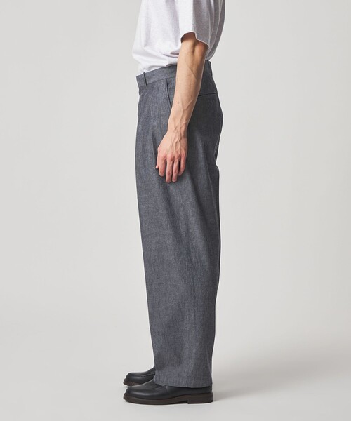 STEVEN ALAN（スティーブンアラン） スラックス デニムシャンブレー