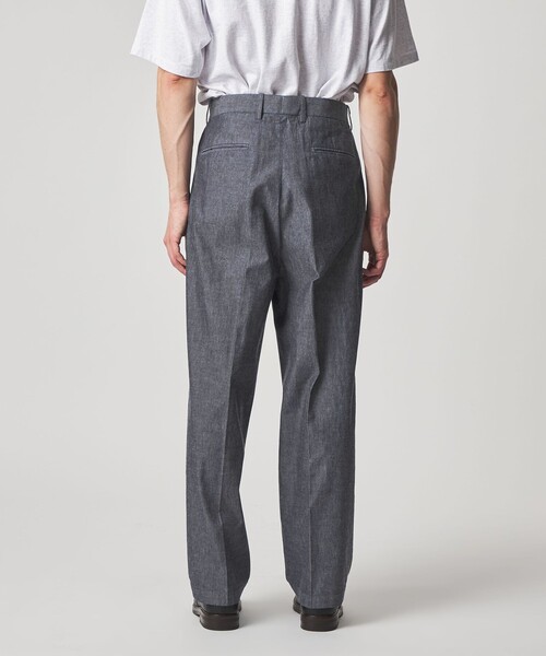 STEVEN ALAN（スティーブンアラン） スラックス デニムシャンブレー