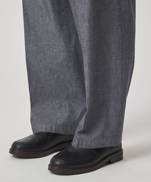 STEVEN ALAN（スティーブンアラン） スラックス デニムシャンブレー