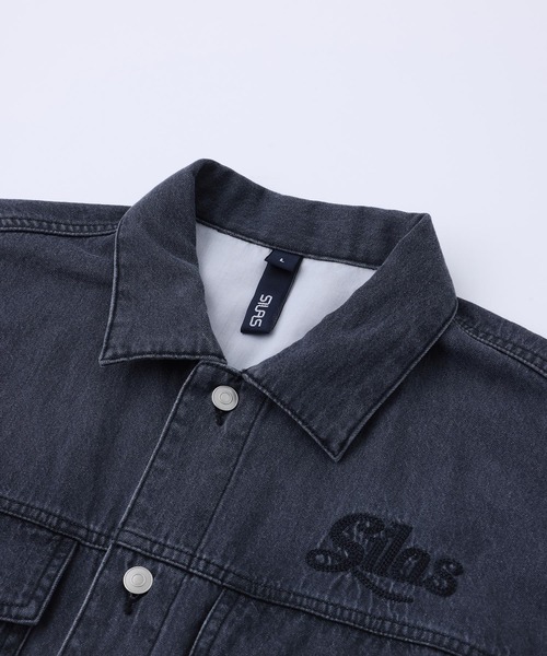 「SILAS」 長袖シャツ X-LARGE ライトインディゴブルー メンズ_画像7
