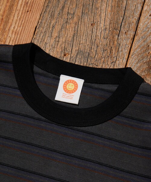 「Jonas Claesson」 長袖Tシャツ MEDIUM パープル メンズ_画像3