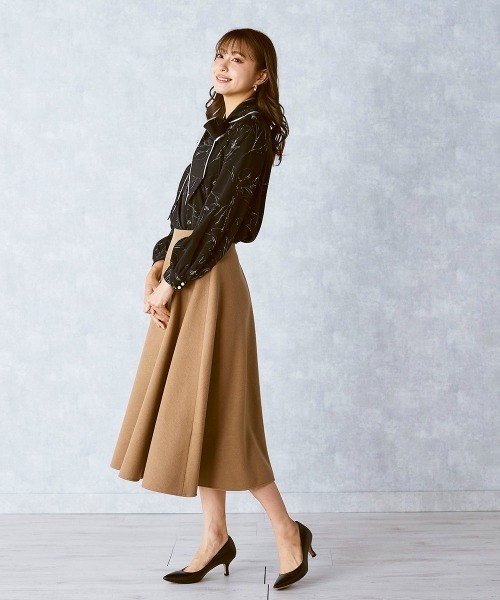 「QUEENS COURT」 長袖ブラウス M ピンク レディース_画像5
