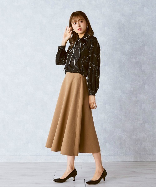 「QUEENS COURT」 長袖ブラウス M ピンク レディース_画像7