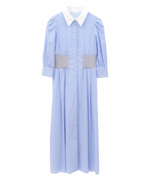 「31 Sons de mode」 長袖ワンピース 36 ラベンダー レディース_画像2