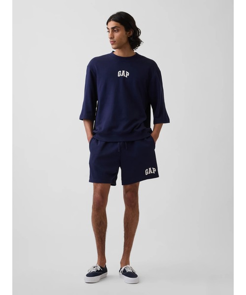 トレーナー スウェット オーバーサイズ GAPロゴ フレンチテリーTシャツ メンズ レディースの画像