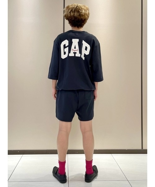 トレーナー スウェット オーバーサイズ GAPロゴ フレンチテリーTシャツ メンズ レディースの画像