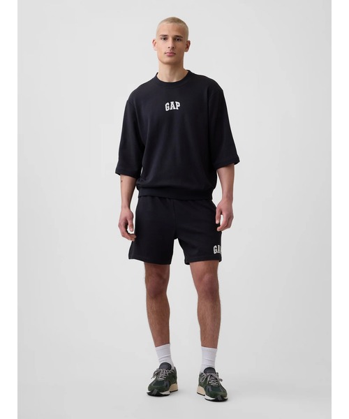 トレーナー スウェット オーバーサイズ GAPロゴ フレンチテリーTシャツ メンズ レディースの画像