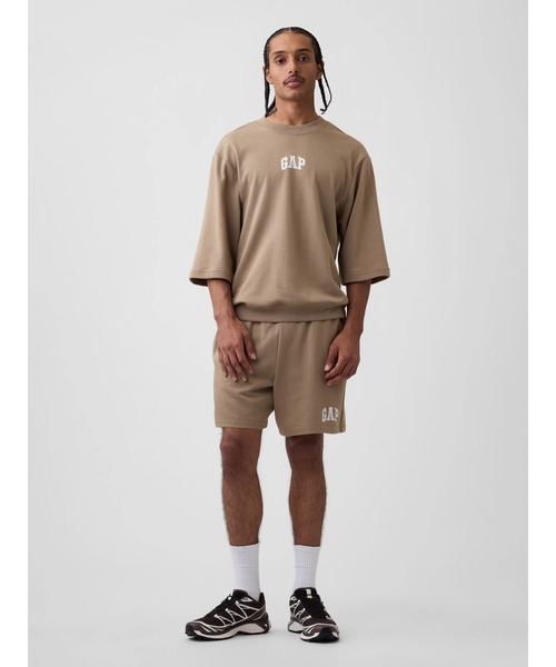 トレーナー スウェット オーバーサイズ GAPロゴ フレンチテリーTシャツ メンズ レディースの画像