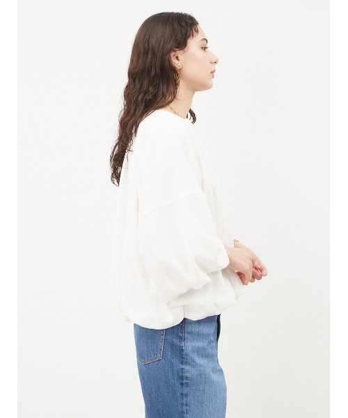 「Mila Owen」 半袖ブラウス 0 イエロー レディース_画像4