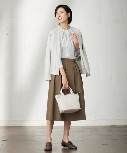 「J.PRESS」 長袖ブラウス MEDIUM ブルー レディース_画像2
